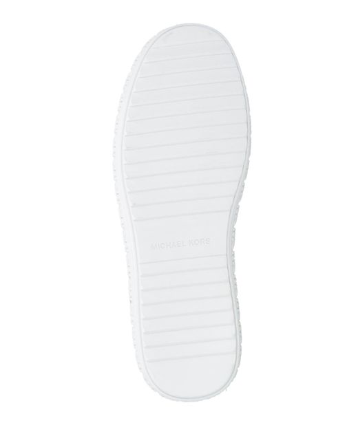 MICHAEL Michael Kors White Sneakers Polyurethane, Polyester
