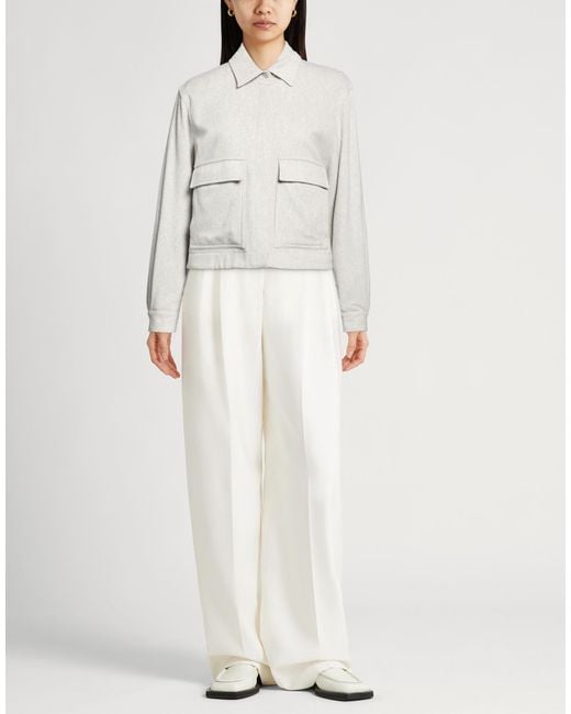 Peserico White Light Jacket Cashmere