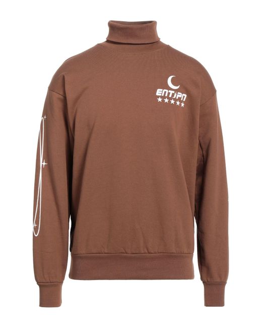 ENTERPRISE JAPAN Brown Sweatshirt for men