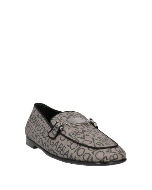 Dolce & Gabbana Gray Loafer for men
