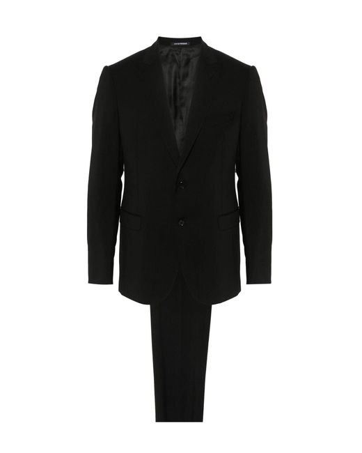Costume Emporio Armani pour homme en coloris Black