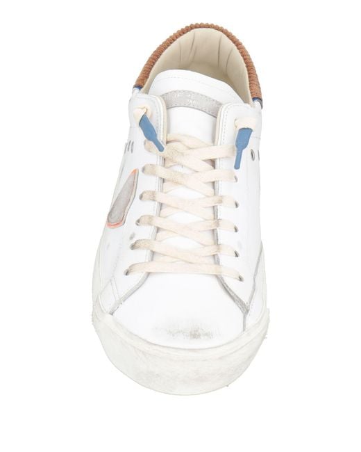 Philippe Model White Trainers for men