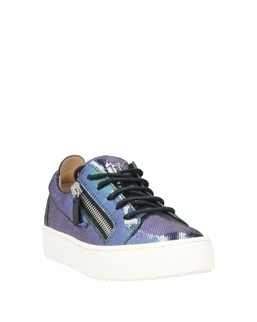 Giuseppe Zanotti Blue Sneakers