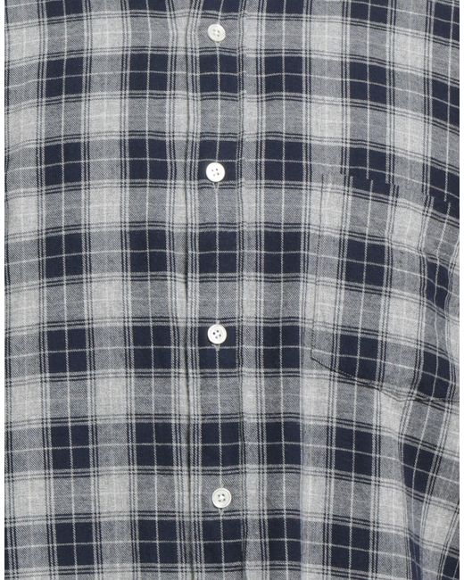 Hartford Blue Midnight Shirt Cotton for men