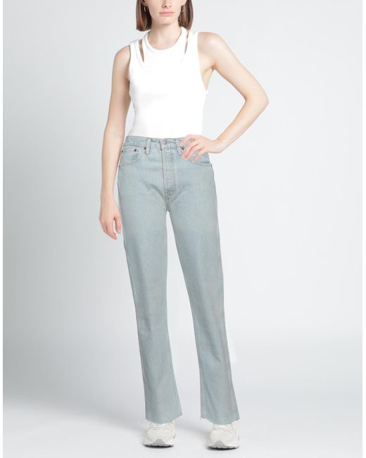 Pantaloni Jeans di Re/done in Blue