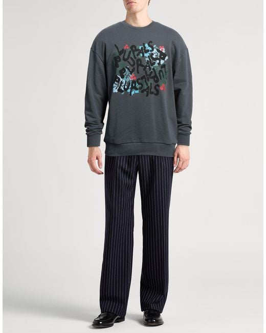 Peuterey Gray Sweatshirt Cotton, Polyester for men