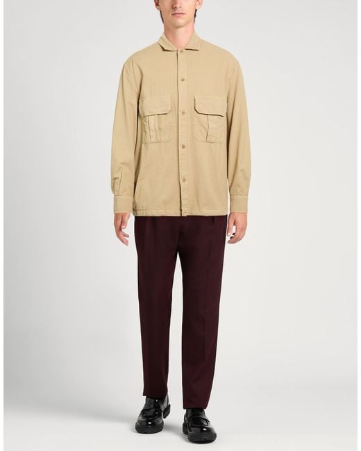 Camisa Barena de hombre de color Natural
