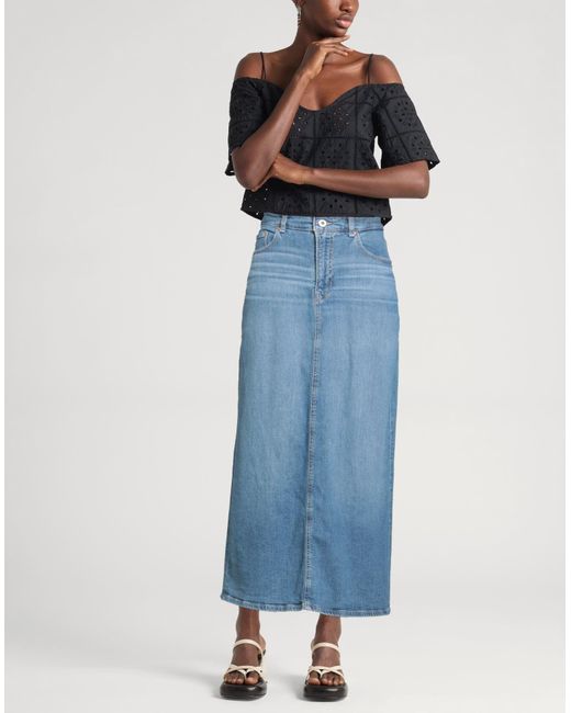 AG Jeans Blue Denim Skirt