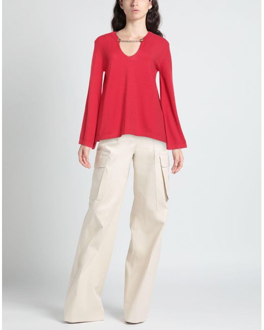 Pullover di Clips More in Red