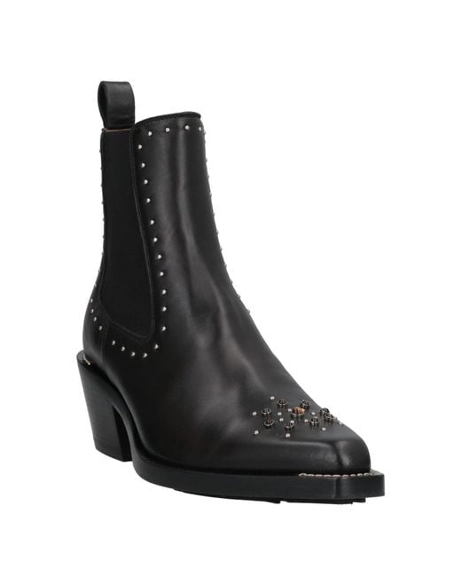 Chloé Black Ankle Boots