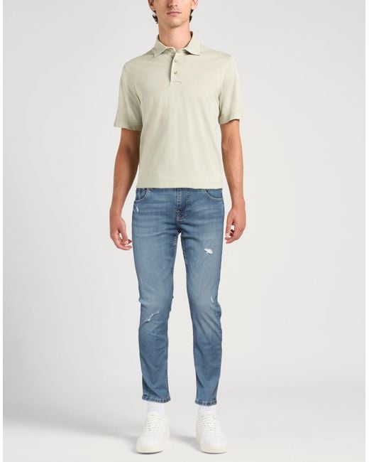 Guess Blue X Wiser Wash Jeans Cotton, Polyester, Elastane for men