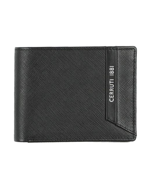 Cerruti 1881 Black Wallets for men