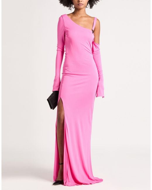 Tom Ford Pink Maxi Dress Viscose