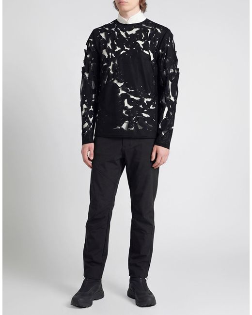 Post Archive Faction PAF Black T-Shirts for men