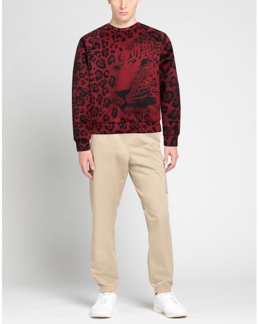 Dolce & Gabbana Red Sweatshirt for men