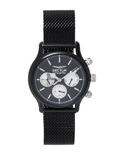 Sector No Limits Black Wrist Watches for men