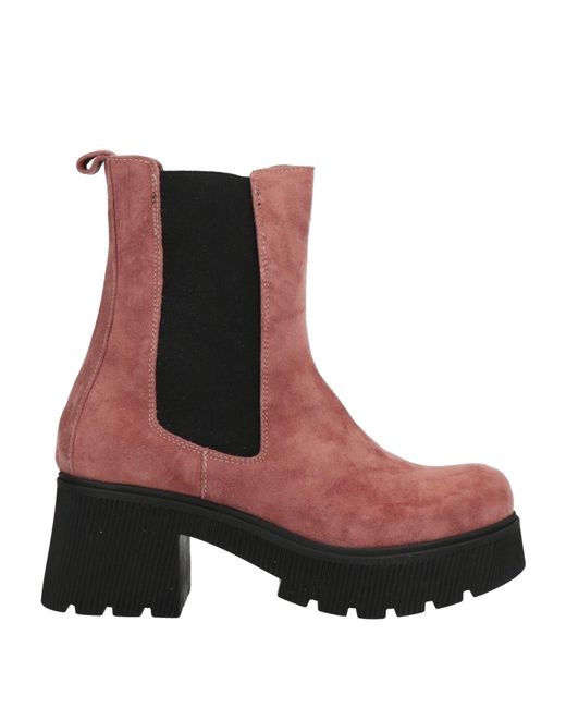 Divine Follie Brown Ankle Boots