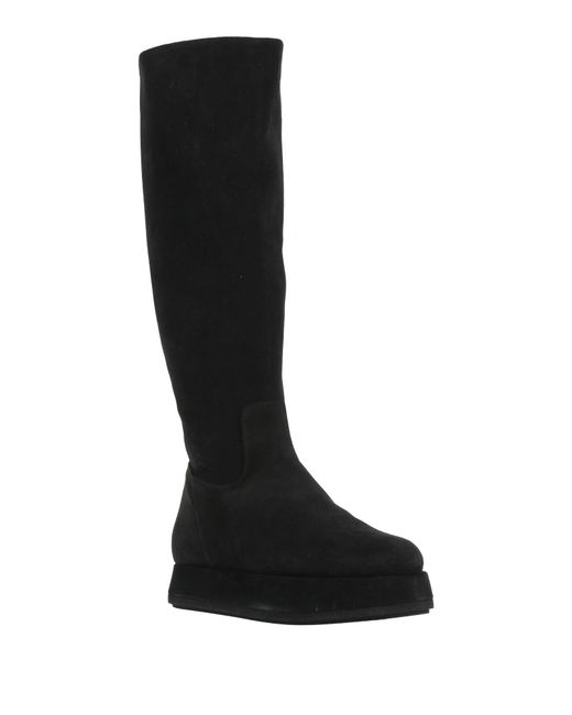 Paloma Barceló Black Boot Leather