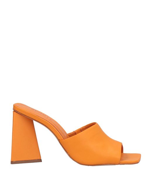 SCHUTZ SHOES Orange Sandals