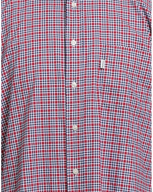Barbour Purple Shirt Cotton for men