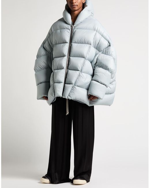 Rick Owens Gray Sky Puffer Polyamide for men