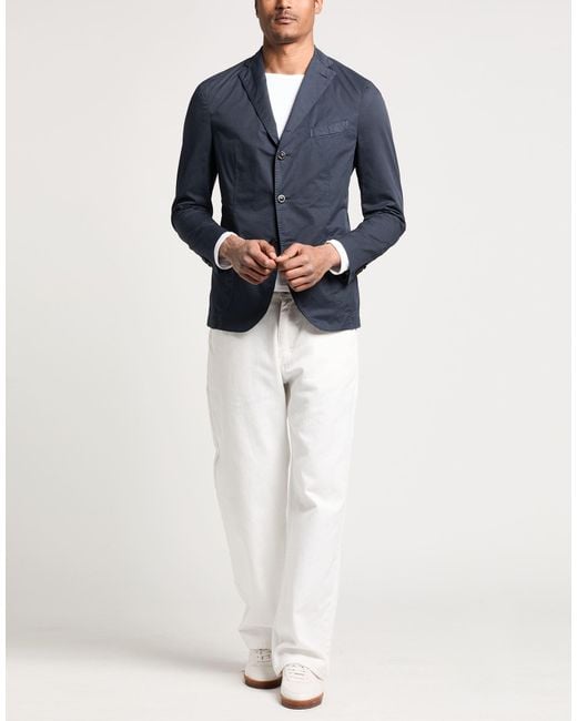 Boglioli Blue Blazer for men