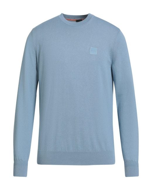 Boss Blue Sweaters for men