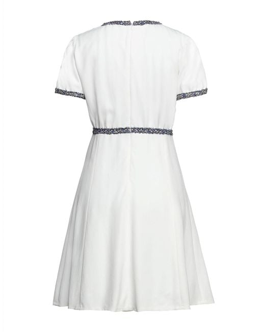Sandro White Mini Dress