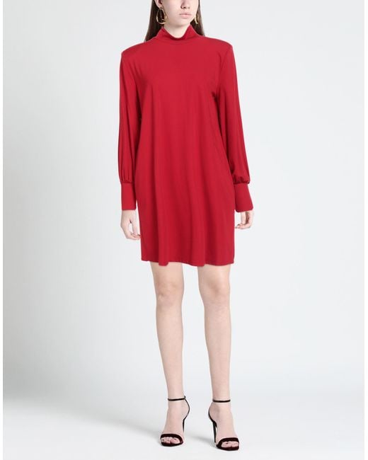 CROCHÈ Red Mini Dress