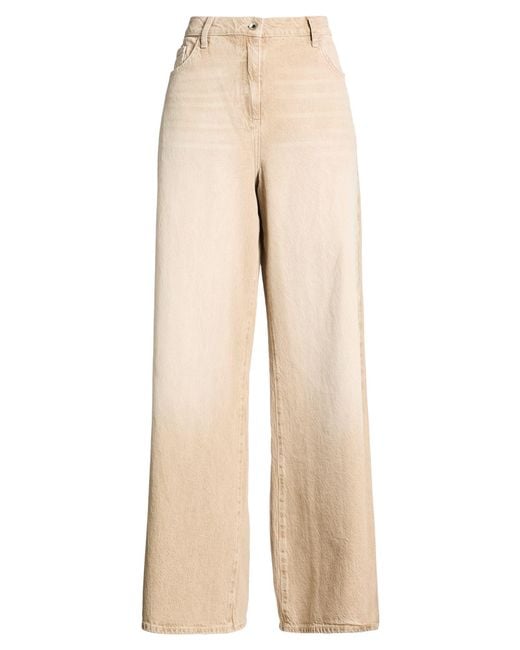Patrizia Pepe Natural Sand Jeans Cotton