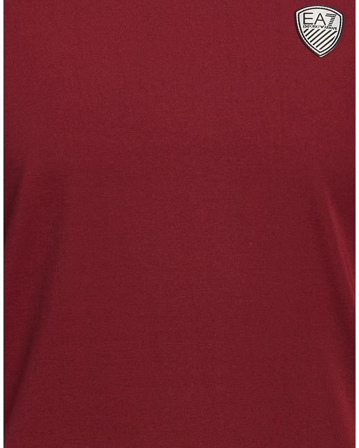 EA7 Red T-Shirts for men
