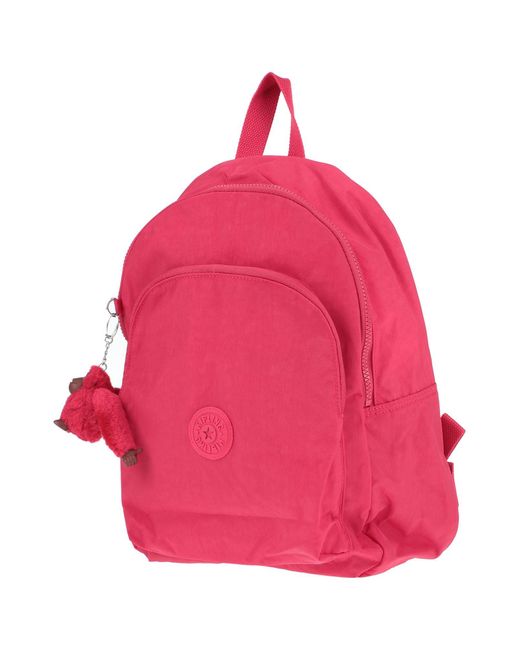 kipling red backpack