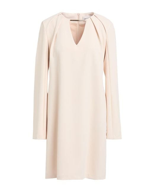 MEIMEIJ Natural Mini Dress Polyester, Elastane