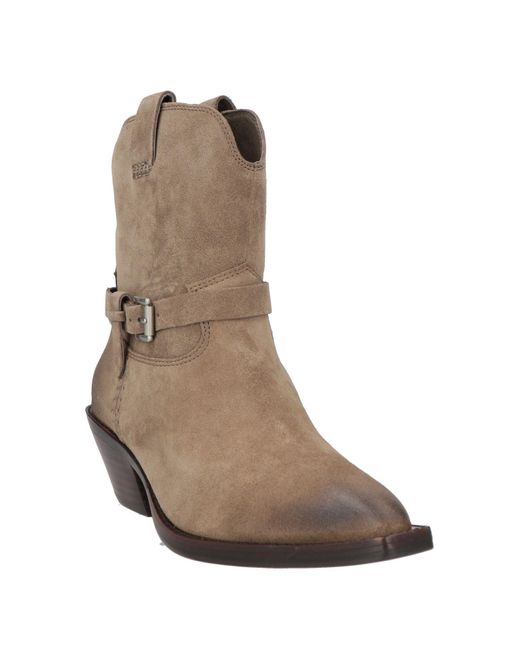 Ash Brown Stiefelette