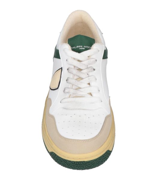 ACBC x PHILIPPE MODEL White Trainers for men