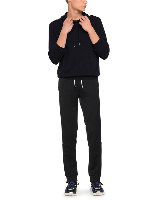 Bikkembergs Black Pants for men