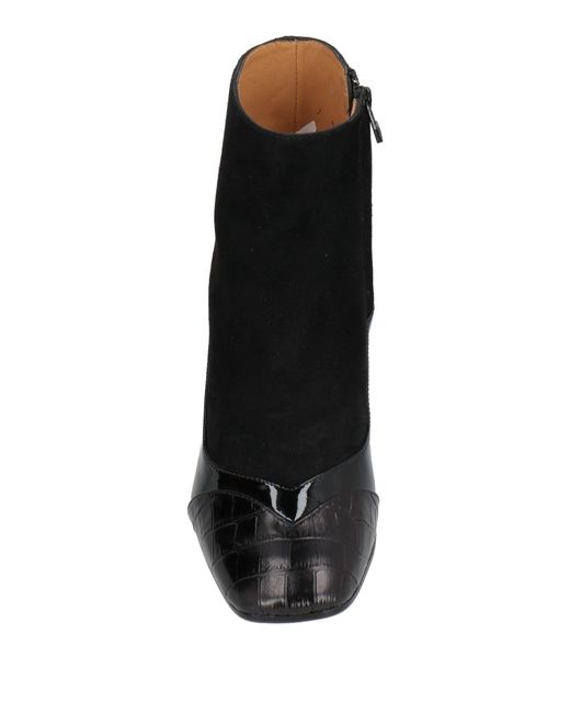 Audley Black Ankle Boots