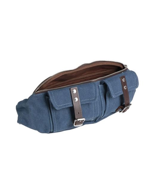 The Bridge Blue Belt Bags for men