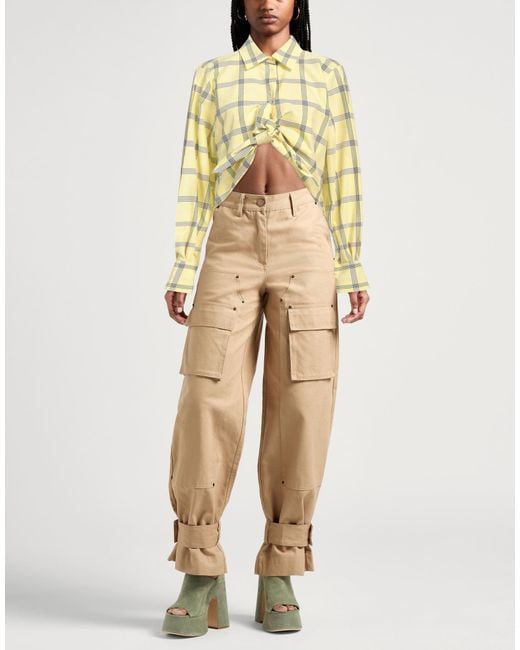 Camisa MSGM de color Yellow