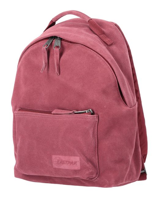Eastpak Leather Backpack | Lyst