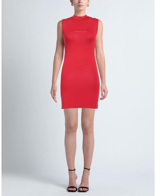 Mangano Red Mini Dress