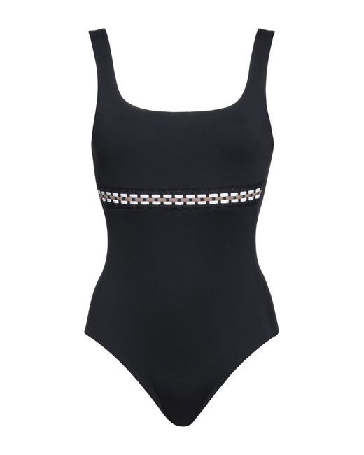 Iodus Black One-piece Swimsuit