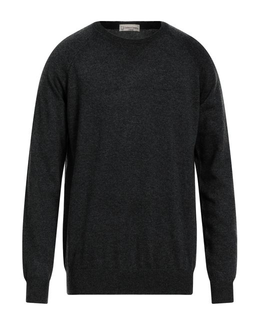 Cashmere Company Black Sweater for men