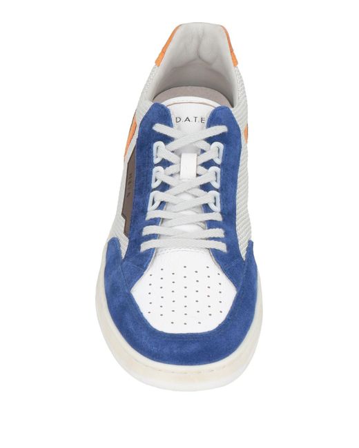 Date Blue Trainers for men