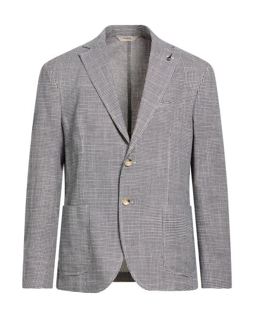 Paoloni Gray Blazers for men