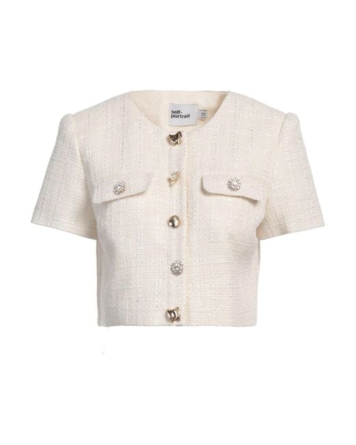 Self-Portrait White Jacket
