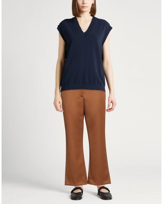 Tory Burch Brown Pants Wool
