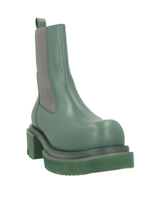 Rick Owens Green Boot for men