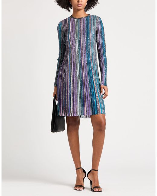 Missoni Blue Mini Dresses