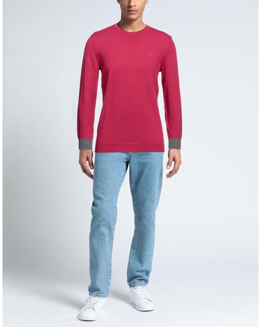 Pullover di Sun 68 in Pink da Uomo
